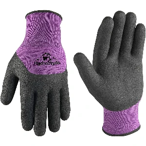2. Women's Latex-Coated Grip Gloves for small hands