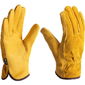 5. FZTEY 2 Pairs Heavy duty Gardening Glove for Thorns