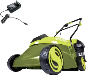 6. Sun Joe MJ401C cordless lawn mower