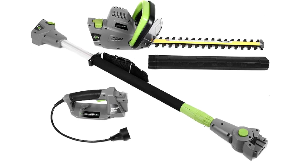 7. Earthwise Convertible Pole Hedge Trimmer